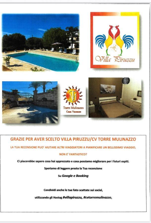 Villa Piruzzu Cv Torre Mulinazzo App P Cinisi Bagian luar foto